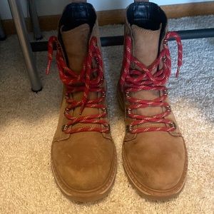 Sorel brown suede boots- Worn once, basically brand new!